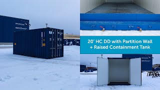 20' dual purpose HC DD with Partition Wall and spacious Containment Tank