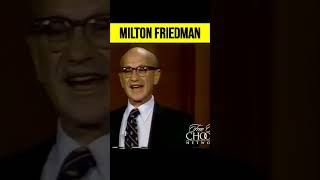 Milton Friedman | the morality of a system #libertarian #liberty #freedom #govermment #socialism