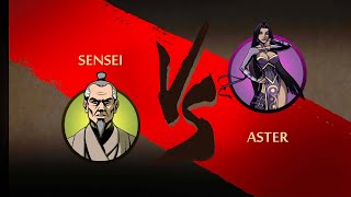 Shadow fight 2 Special Edition | Old Wounds | Sensei vs Aster  | The Greatest Temptation |