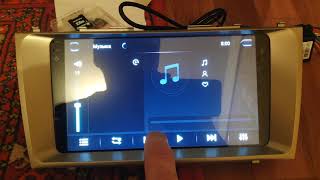 ШГУ Android магнитола на toyota camry v40