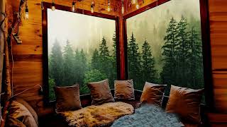 Rain & Thunder Sounds, Cozy Bed Room & Rain Sounds To Relax, Study - Rain Sounds For Sleeping