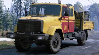 SnowRunner | 'RoadCraft' - ZIL-432730 'Brigadier' - Prace Techniczne przy Torowisku