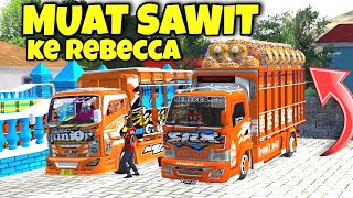 RILIS MOD TRUCK SRX REBECCA.CO BUSSID TERBARU MUAT SAWIT - BUS SIMULATOR INDONESIA