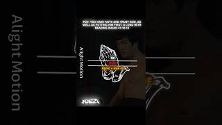 Bruce Lee x Isaiah 41:10-14 #shorts #brucelee #edit #alightmotion #viral