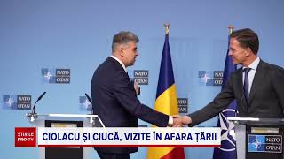 Fără un anunț oficial în prealabil, Nicolae Ciucă a fost primit la Viena de Karl Nehammer