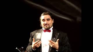 Vasile Chisiu, baritone. Figaro's aria Largo al Factotum from Rossini's "Il Barbiere di Siviglia"