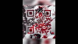 QR Code turn into Geisha QR Code Art