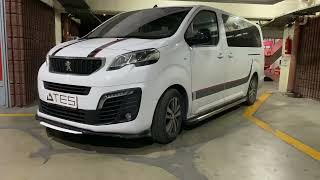 Peugeot Expert Traveller Yan Basamak | Ateş Aksesuar | TEL: 08503082580