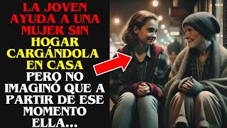 La Joven Lleva a Casa a una Mujer Sin Hogar: ¡Lo Que Sucede Después Es Increíble!