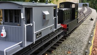 014 - A quick run up a down the length of Cressy with my Class 04 and a brake van