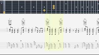 Michael Jackson - Beat it - Full Score for Guitar with Chords and TAB