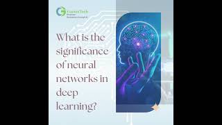 Significance Of Neural Networks In Deep Learning