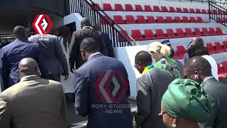 President Mnangagwa touring Magaya's Heart Stadium 10 -12 - 2023