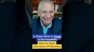 Is Chase Oliver Too Young To Be President?