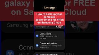 How to use Samsung FREE unlimited Cloud Backup for most Galaxy phones