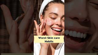 worst skincare habits to avoid🤐|skincare mistakes#viralshort  #skincare#skincaretip #skincareroutine