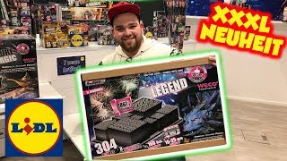 LEGEND -  XXXXL LIDL NEUHEIT 2019 / 2020 😳 | 119 € | ÜBER 300 SCHUSS | #ProfessorPyro