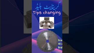 Granite Blads Tips Sigments Changing By Amazing Tools Using Soldring Gun  Silver Soldring Meterial