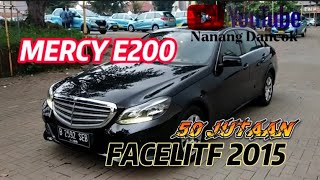 Mobil mewah gak harus mahal 50 jutaan sudah bisa bawa pulang #mobilmurah #mercy #e200 #mercedes