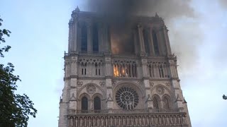 La périlleuse mission pour éteindre Notre Dame