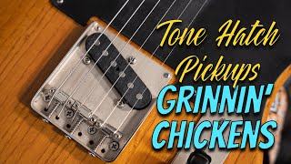 Tone Hatch Pickups - Grinnin' Chickens Telecaster with a CRANKED Tweed Amp | Muleskinner MS-17