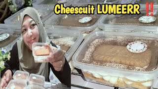 DESSERT SIMPLE TANPA DIMASAK, IDE JUALAN TERLARIS ‼️ CHEESCUIT LUMEERR RASANYA JUARA, ENAK BANGET ‼️