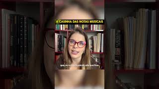 A casinha das notas musicais - Música em 1 minuto - #aulademúsica #partitura #teoriamusical