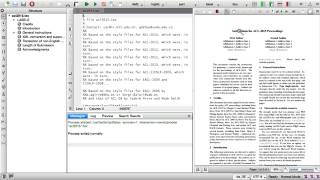 Latex on Mac to Write Research paper