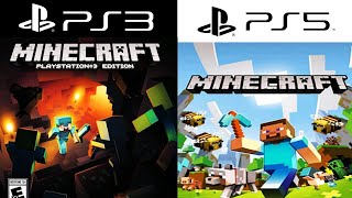 Minecraft PLAYSTATION Evolution (2013-2022) #evolutionofgames