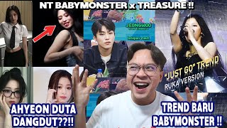 DRAMA BABYMONSTER & TREASURE‼️ - Nonton Tiktok 77 #ntkali