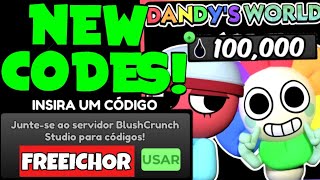 *NOVOS CÓDIGOS* TODOS OS CÓDIGOS FUNCIONANDO PARA O DANDY'S WORLD EM NOVEMBRO DE 2024! DANDY'S WORLD