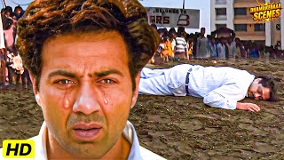 भाई की बॉडी देखकर सनी देओल फफक-फफक कर रोने लगे | Sunny Deol Emotional Scene | Ziddi Bollywood Movie