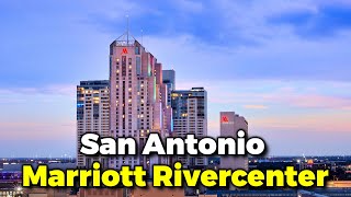 San Antonio Marriott Rivercenter King Suite Tour - Marriott Rivercenter Room Review