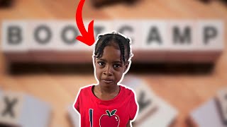 Alivia-Joi Goes To Daddy's Bootcamp | Pretend Play 😳