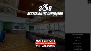 Accessible Matterport Virtual Tours from Barnes Creative Studios