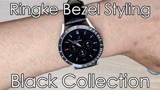 Samsung Galaxy Watch 4 | Ringke Bezel Styling | Black Style 4