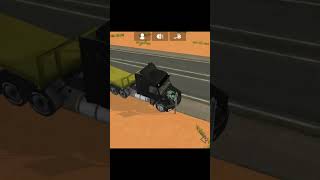 Lost Control Truck Crashes Into Pole | Grand Truck Simulator 2 | #Shorts #18