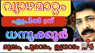 വ്യാഴമാറ്റം 2021 ഏപ്രിൽ 6ന് ധനുക്കൂർ സമ്പൂർണ ഫലം(sreebhadra astrology )