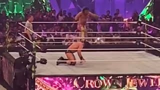 WWE CROWN JEWEL - Seth Rollins vs Drew McIntyre WWE CHAMPIONSHIP FULL MATCH 11/4/2023