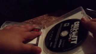 Unboxing Call of duty: Black Ops 2