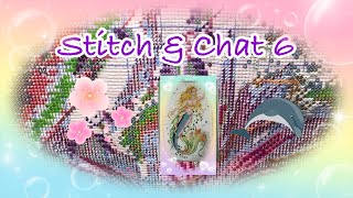 Stitch & Chat #6 #stampedcrossstitch #stitchwithme #stitchalong #flosstube