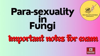 #Parasexuality in fungi # BPL# university exam#competitive exam