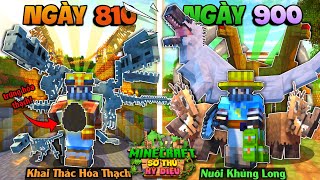 900 NGÀY XÂY DỰNG SỞ THÚ KỲ DIỆU TRONG MINECRAFT - CHINH PHỤC ĐẠI TRUNG SINH VÀ KẾT THÚC