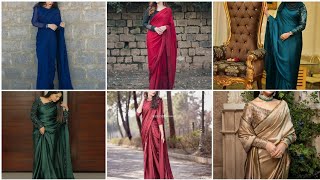 Silk Saree Designs #colorsoflifewithmusfira #viral #trend