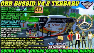 OBB BUSSID V4.2 TERBARU SOUND MERCY OH1626-0500R PREMIUM NGIUSS GRAFIK HD