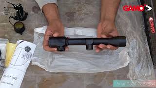 Telescope| GAMO 4x32eg illuminated  urdu/hindi Unboxing