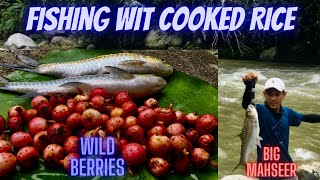 COOKED RICE Fishing\Collecting WILD Berries