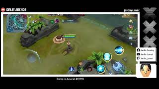 1hr. Watch me play Mobile Legends: Bang Bang via Omlet Arcade!