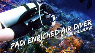 Nitrox PADI Enriched Air Diver Course Experience | B&J Diving Centre and Dive Tioman Resort Malaysia