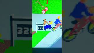 Throwing Newspaper At The Guy & Gets Hurt! Paperboy Arcade. #shorts